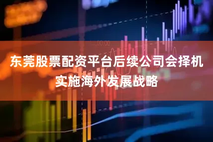东莞股票配资平台后续公司会择机实施海外发展战略