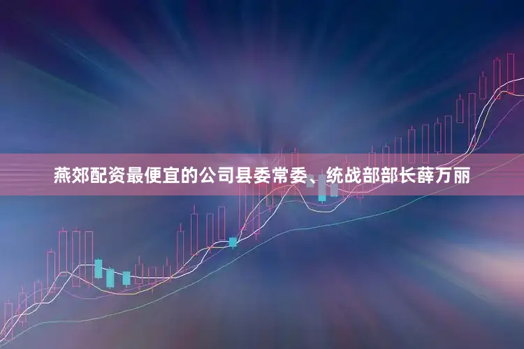 燕郊配资最便宜的公司县委常委、统战部部长薛万丽